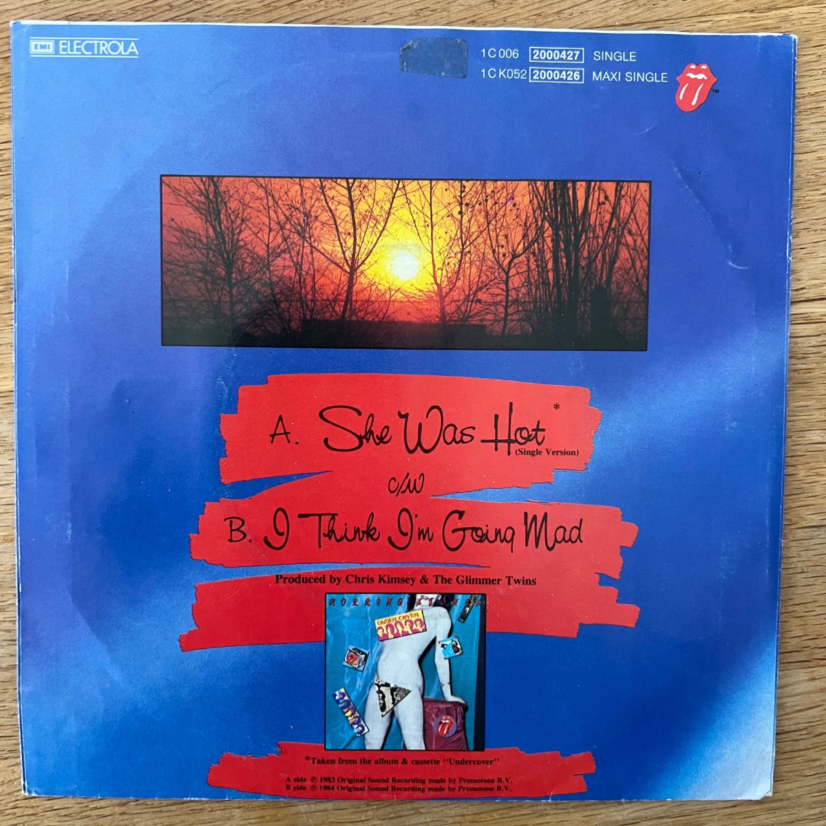 Rolling Stones - She Was Hot / 1. D-Press. 1984 - (VG++/VG+)