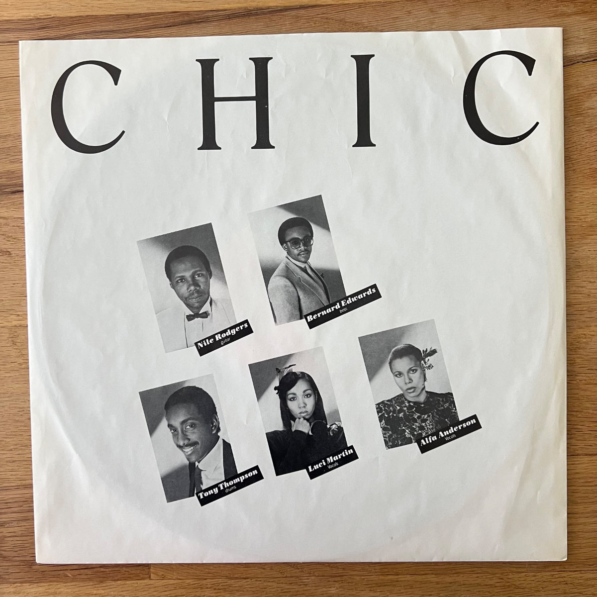 Chic - Real People / 1. D-Press. 1980 - (M-/VG++)