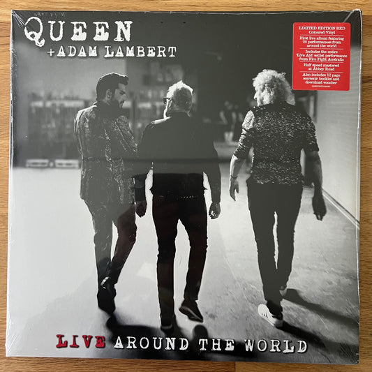 Queen &amp; Adam Lambert / 2 LP - 1st EU Press. 2020 - Limited Edition - Red Vinyl - (Mint &amp; Sealed