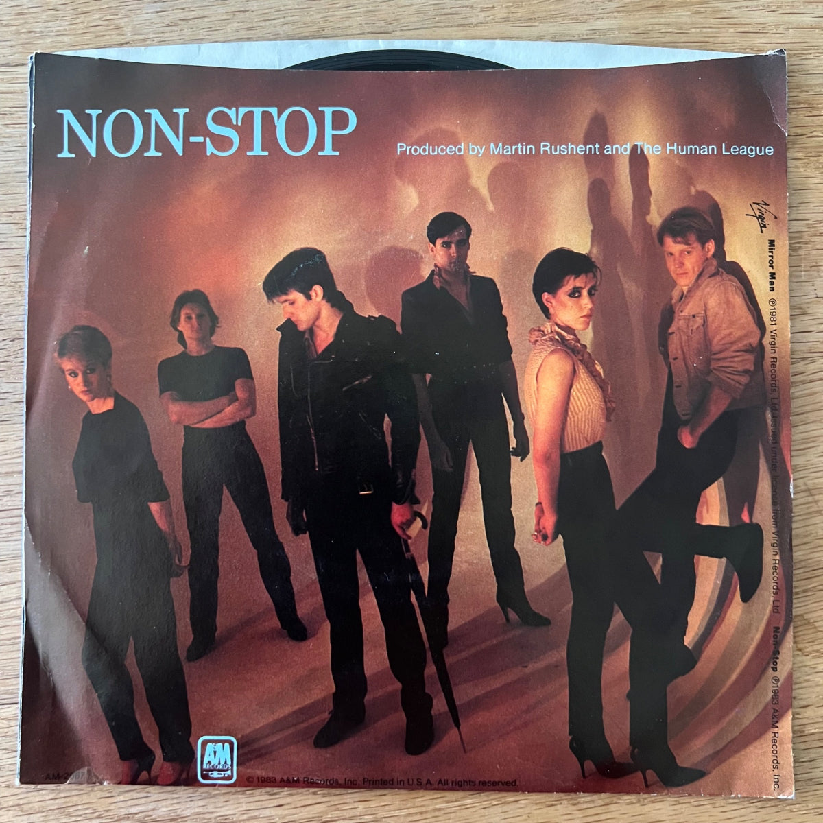 Human League - Mirror Man / 1. US-Press. 1983 - (M-/VG++)