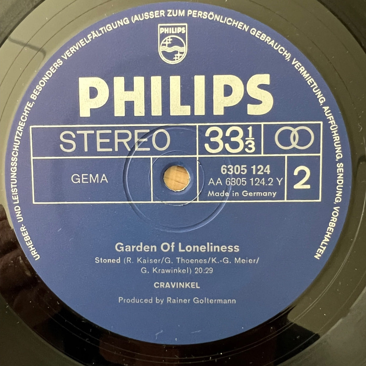 Cravinkel - Garden Of Loneliness / 1. D-Press.1971 - (M-/M-)