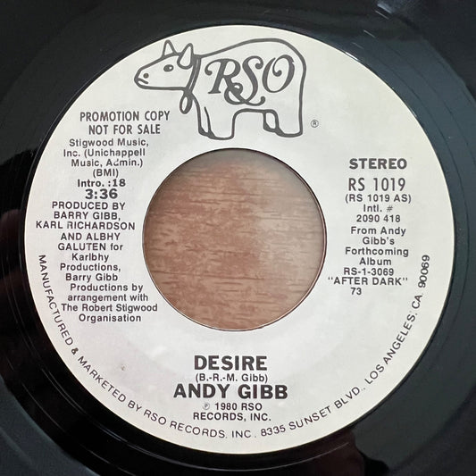 Andy Gibb - Desire / US-Promo 1980 - (M-/Neutral)
