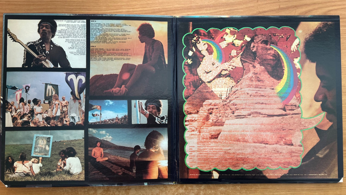 Jimi Hendrix - Rainbow Bridge (Soundtrack) / 1. US-Press 1971 - (M-/M-)