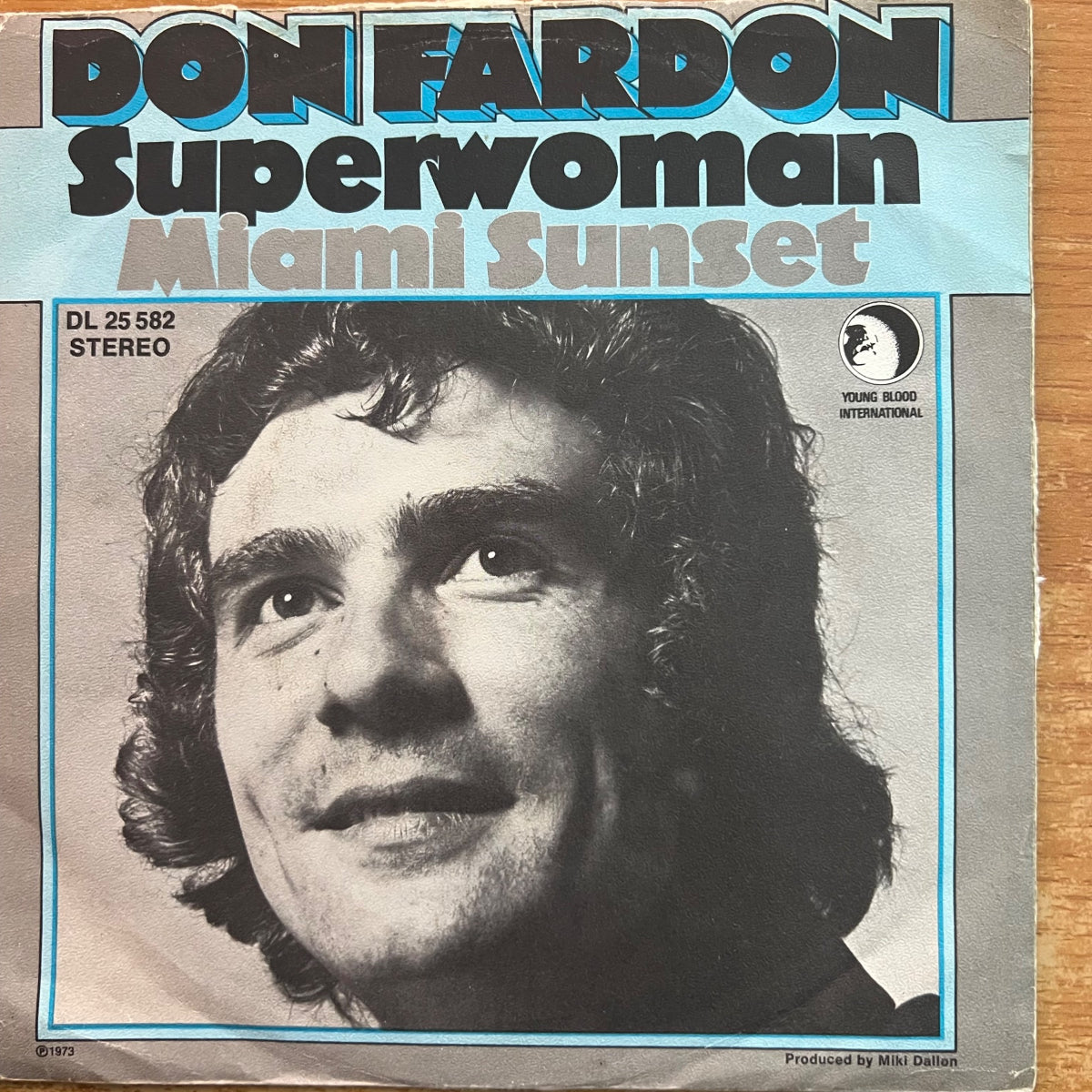 Don Fardon - Superwoman / D-Press. 1973 - Promo Copy - (VG++/VG+)