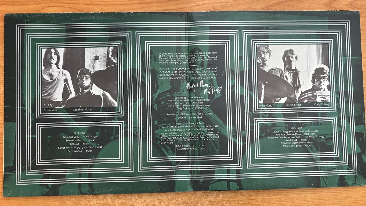 Manfred Mann Chapter Three - Same / 1. UK-Press. 1969 - (VG++/VG)