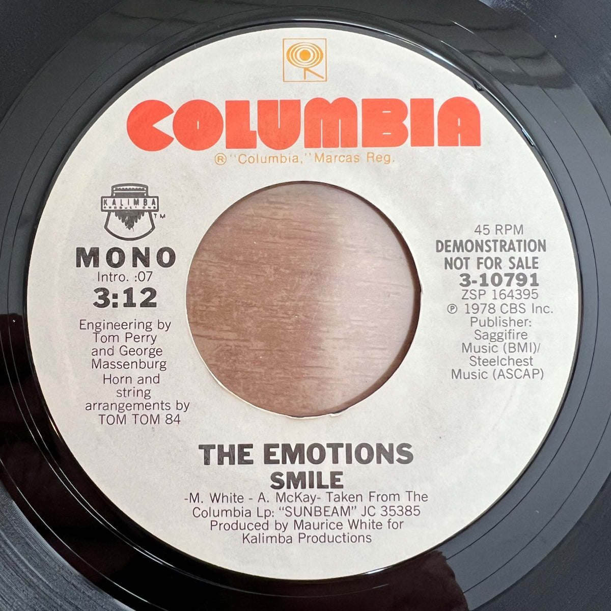 Emotions - Smile / US-Promo 1978 - (M-/Neutral)