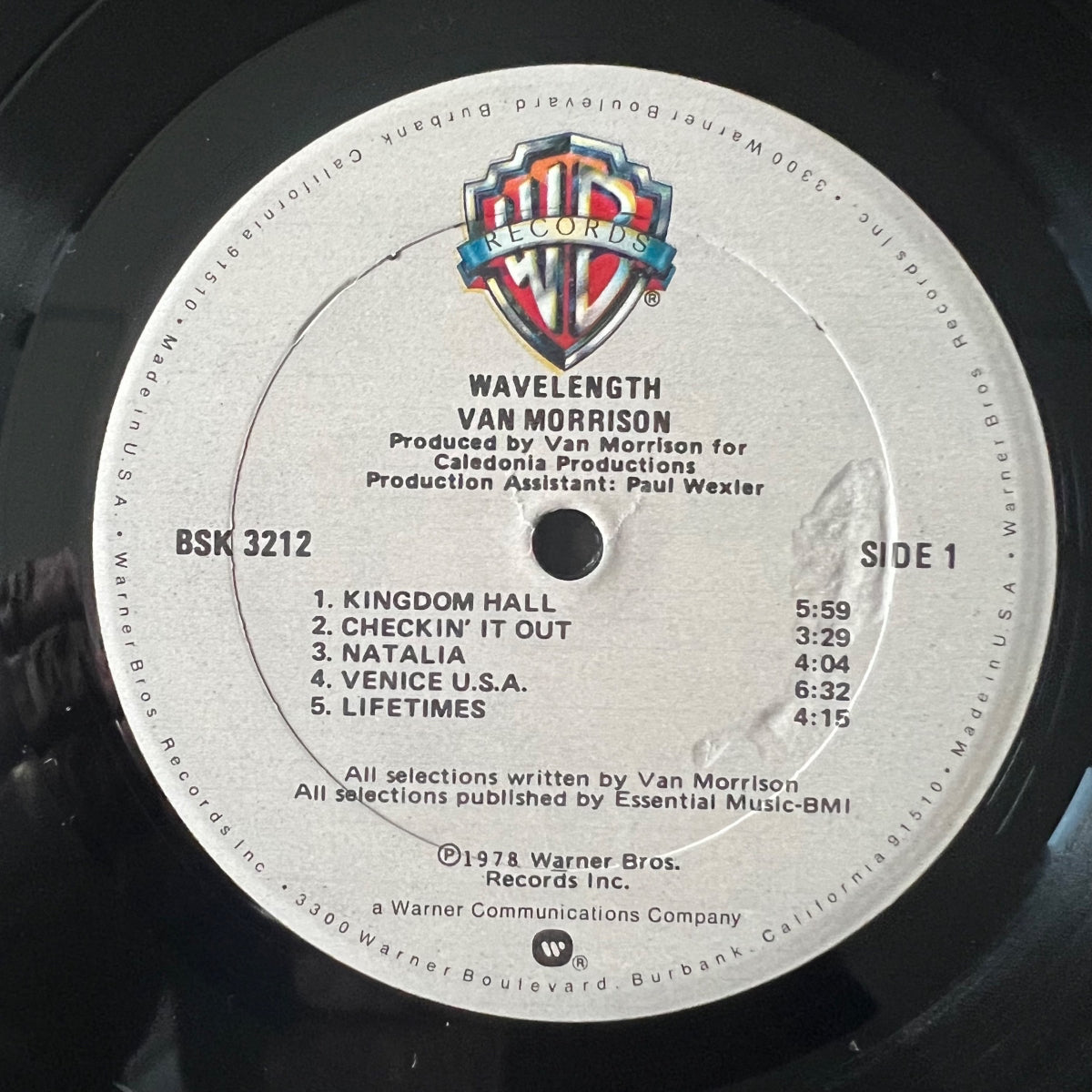 Van Morrison - Wavelength / 1. US-Press. 1978 - (M-/VG++)