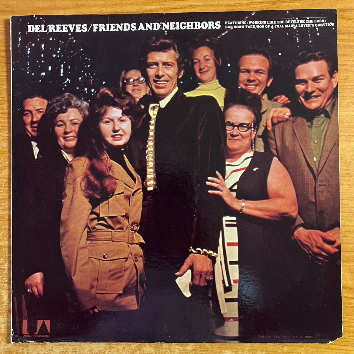 Del Reeves - Friends And Neighbors / 1. US-Press. 1971 - (M-/VG++)