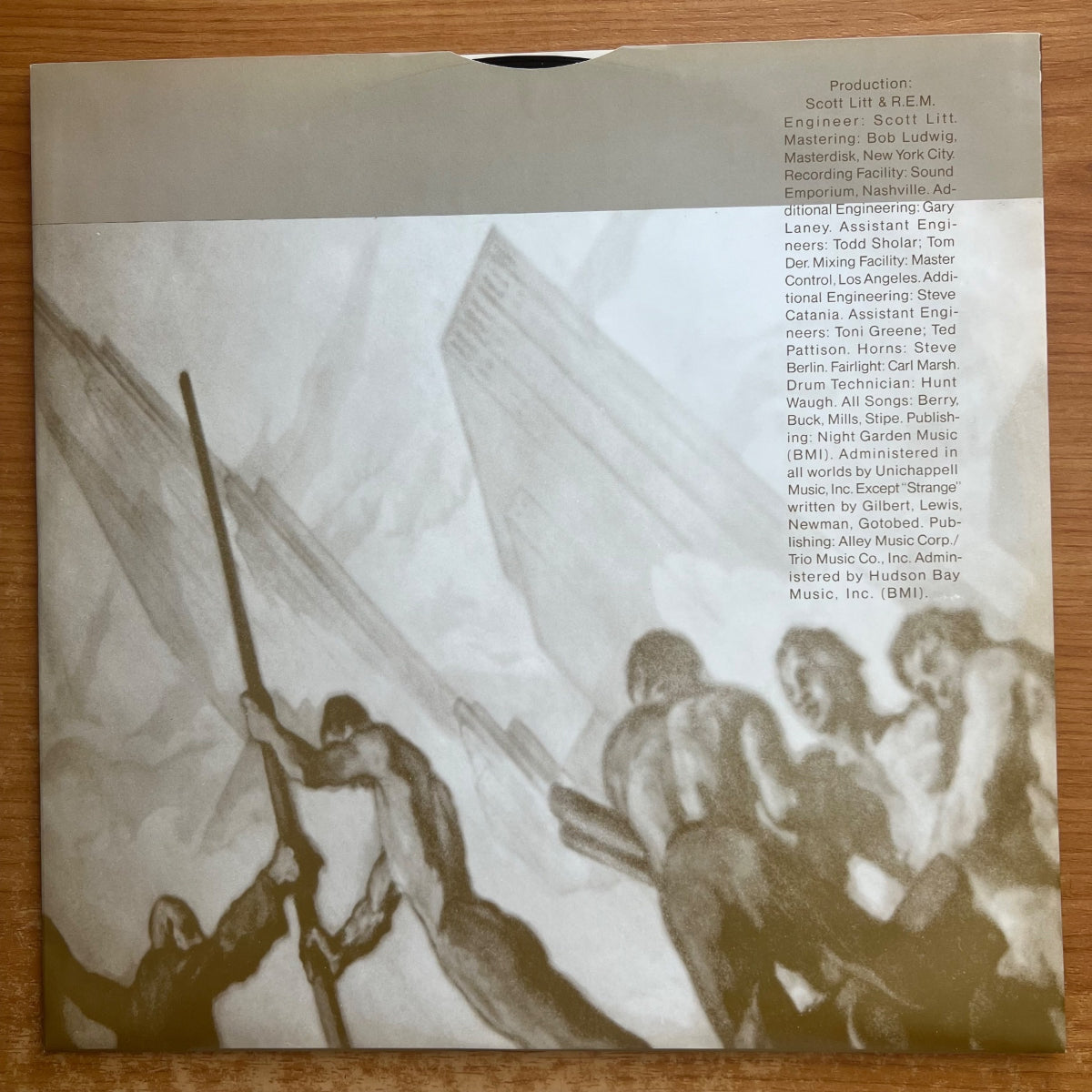 R.E.M. - Document / 1. NL-Press. 1987 - (M-/M-)