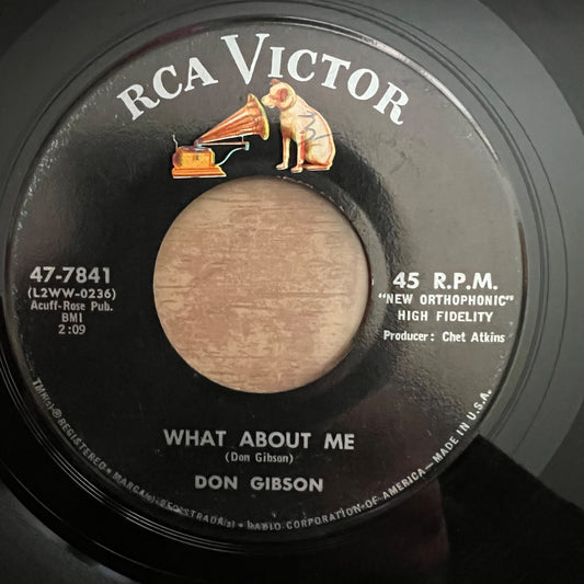 Don Gibson - What About Me / 1. US-Press. 1961 - (VG+/Neutral)