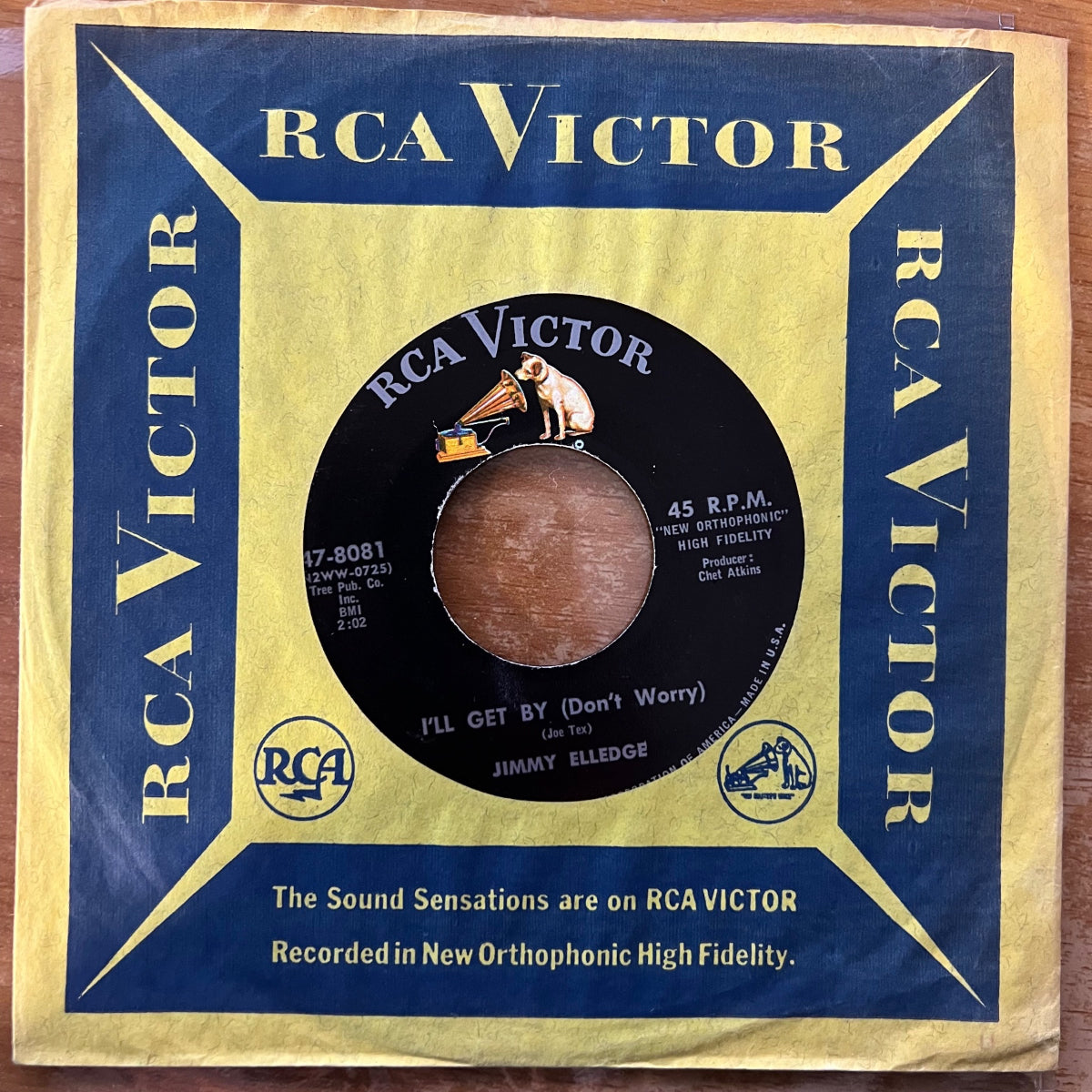 Jimmy Elledge - I'll Get By / US-Press. 196? - RE - (M-/VG+)