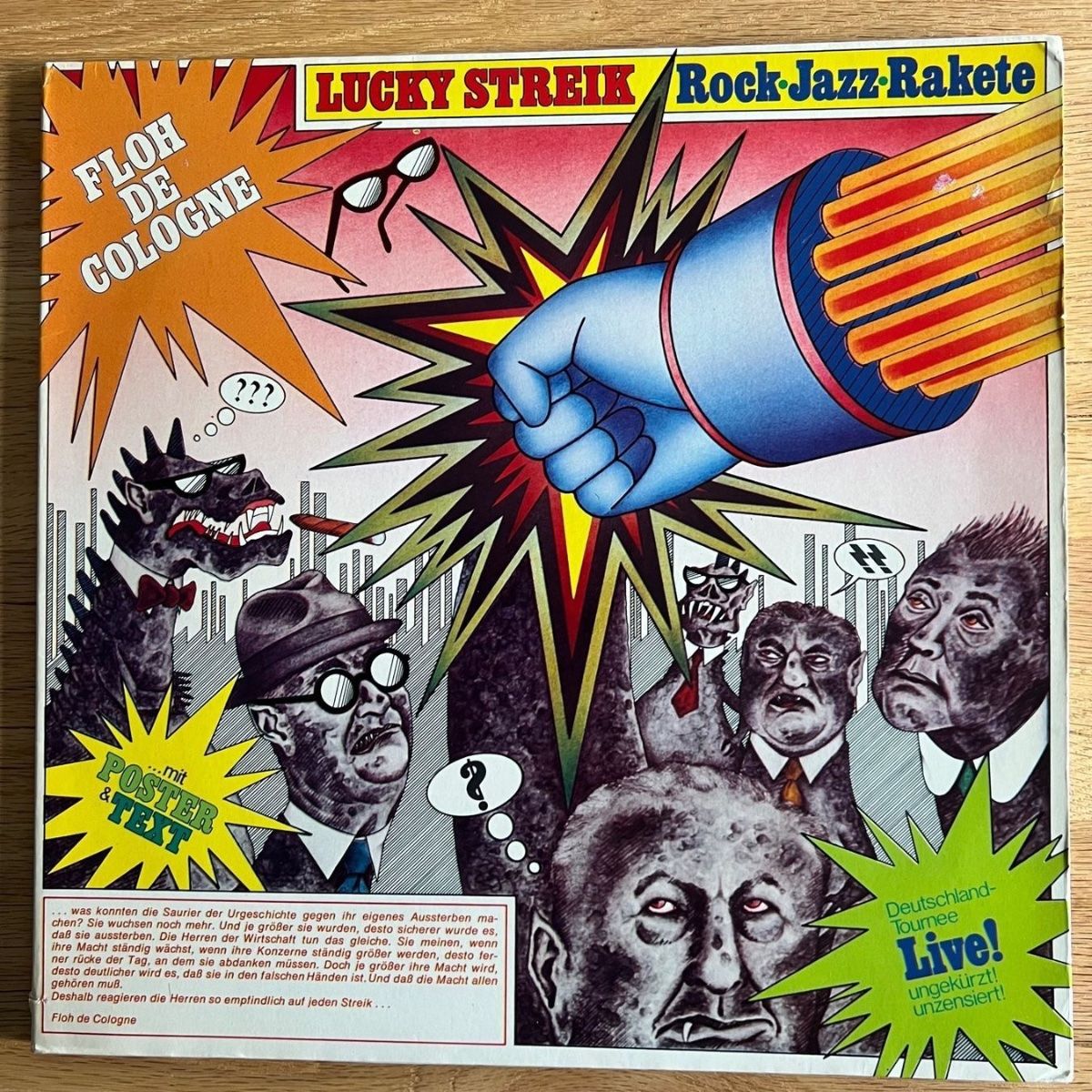 Floh de Cologne - Lucky Strike // 1. D-Press. 1973 - (M-/VG++)