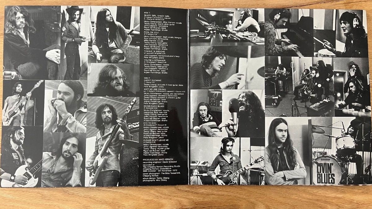 Livin' Blues - Rocking At The Tweed Mill / 1. NL-Press. 1973 - (M-/M-)