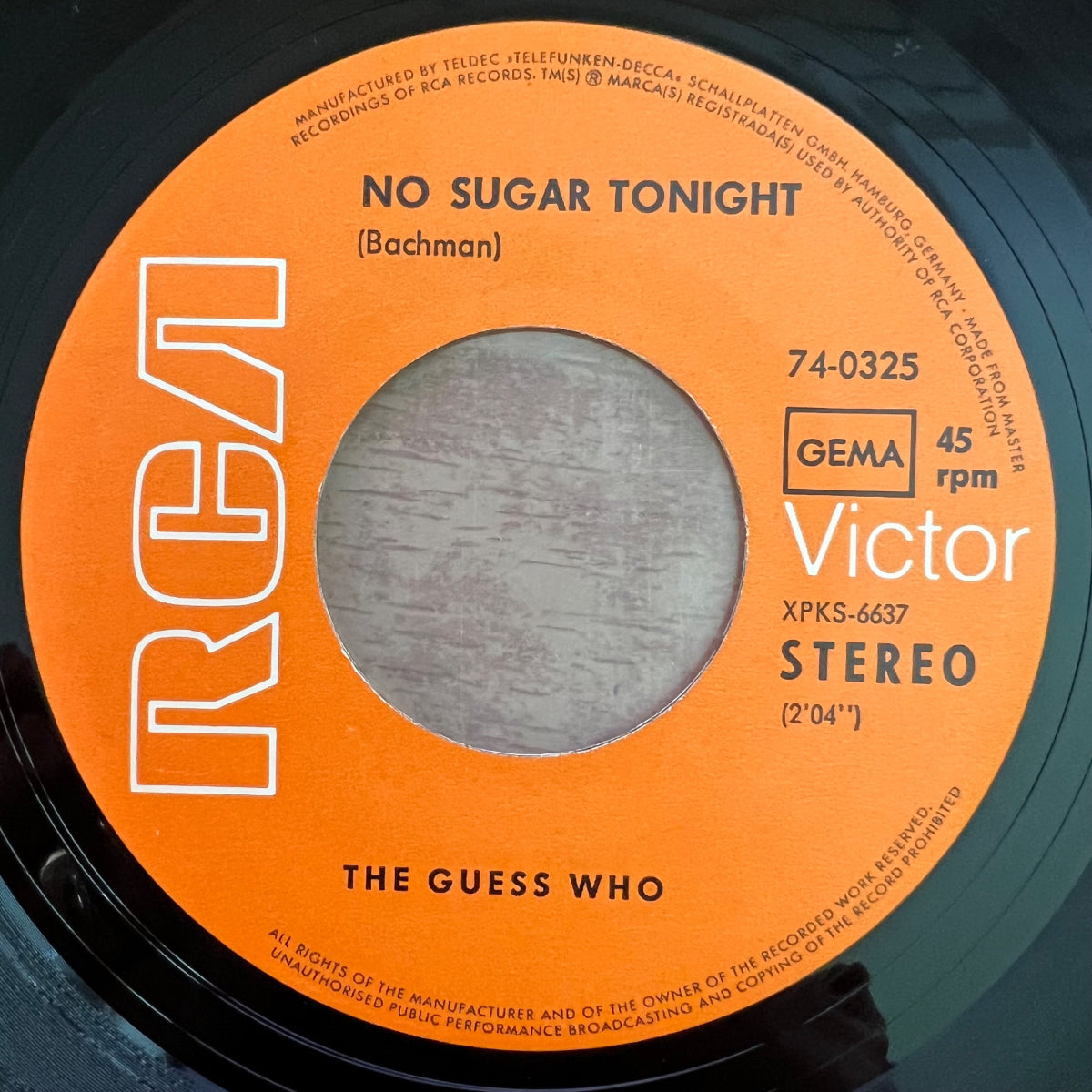 Guss Who - American Woman / 1. D-Press. 1970 - (VG++/VG++)