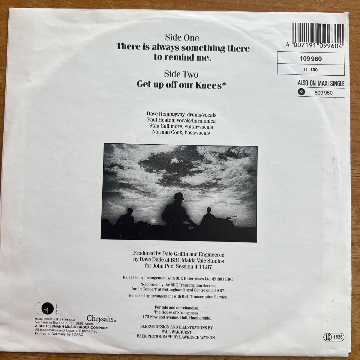 Housemartins - There Is Always Something There To Remind Me / 1. D-Press. 1988 - (M-/VG+)