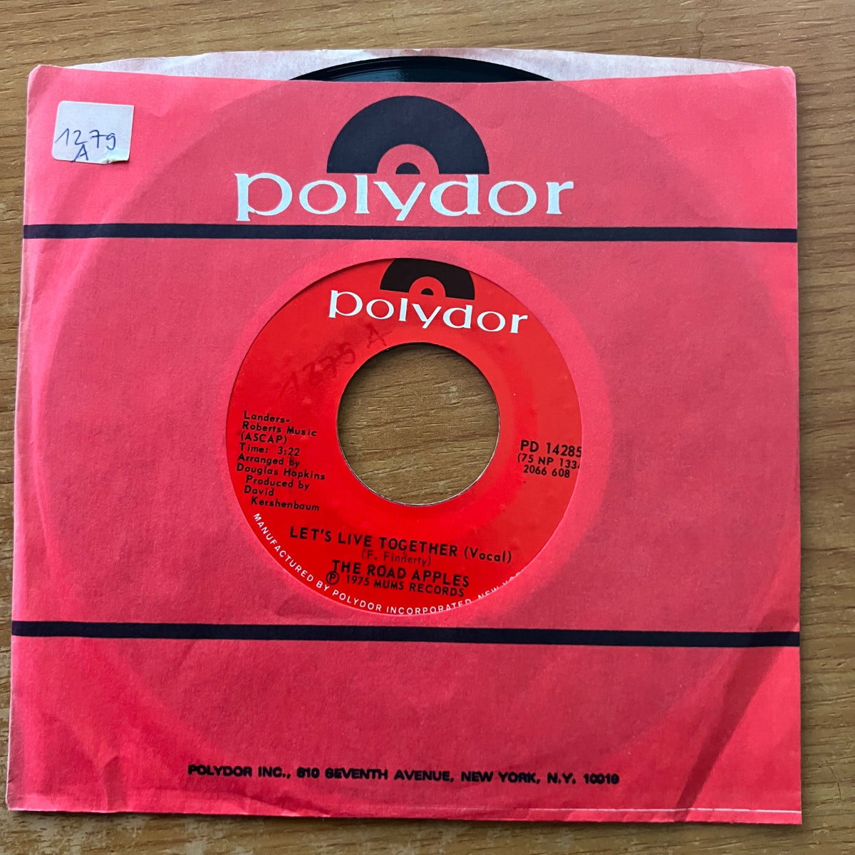 Road Apples - Let's Live Together / 1. US-Press. 1975 - (VG++/VG+)