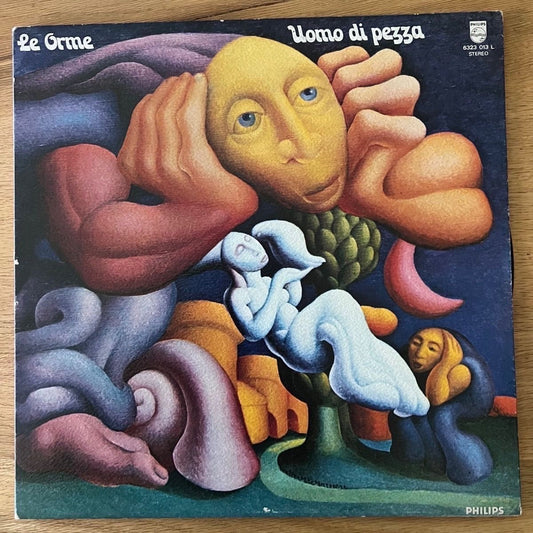 Le Orme - Uomo Di Pezza / 1. Italy-Press. 1972 - (M-/VG++)