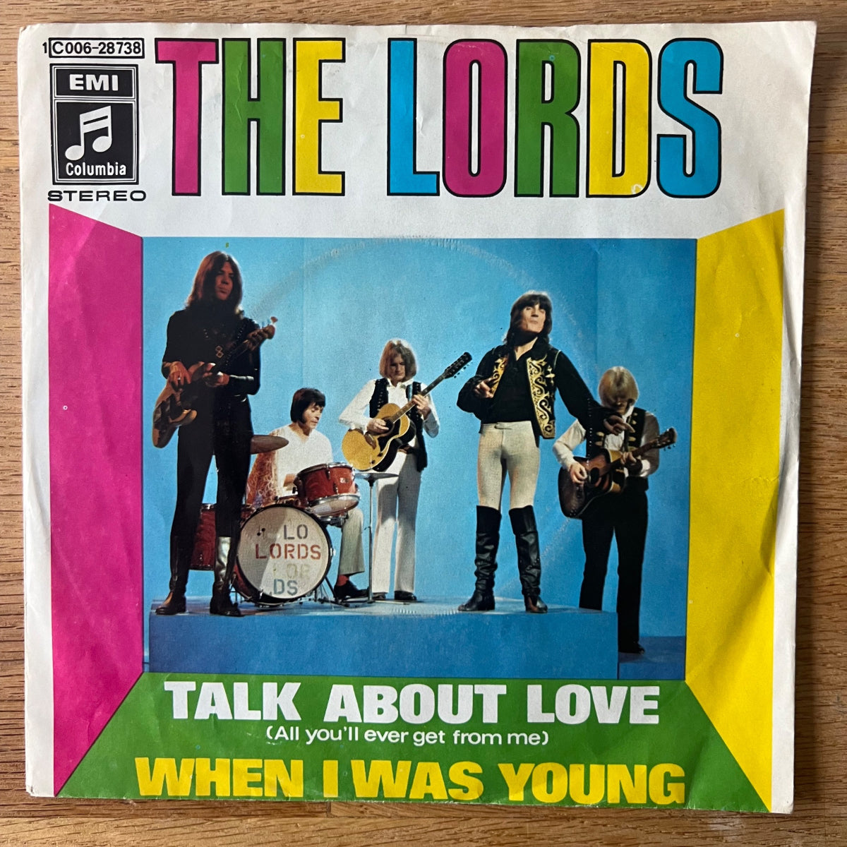 Lords - Talk About Love / 1. D-Press. 1970 - (VG++/VG+)