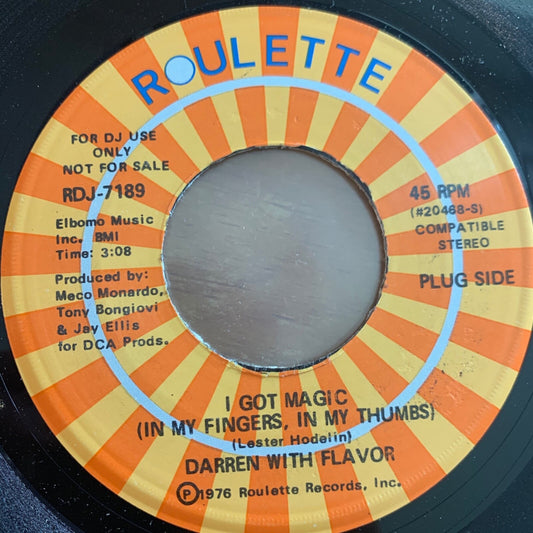 Darren With Flavor - I Got Magic / US-Promo 1976 - (M-/Neutral)