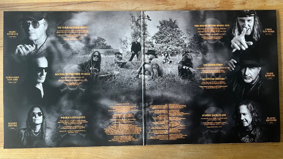 Krokus - Big Rocks / 2 LP - 1ère édition européenne. 2017 - État neuf/M-)