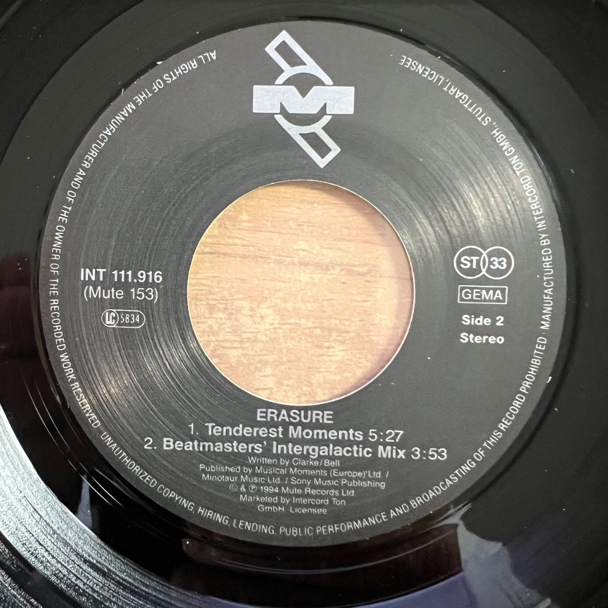 Erasure - Run To The Sun / 1. D-Press. 1994 - 3 Track EP - (M-/M-)