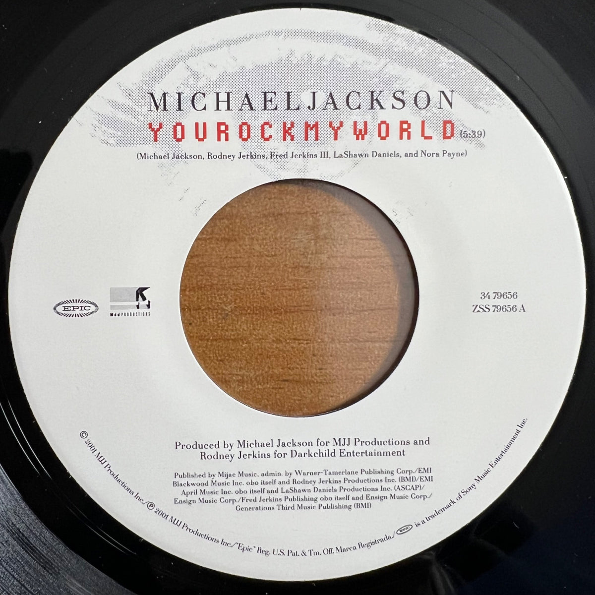 Michael Jackson - You Rock My World / 1. US-Press. 2001  - (Mint)