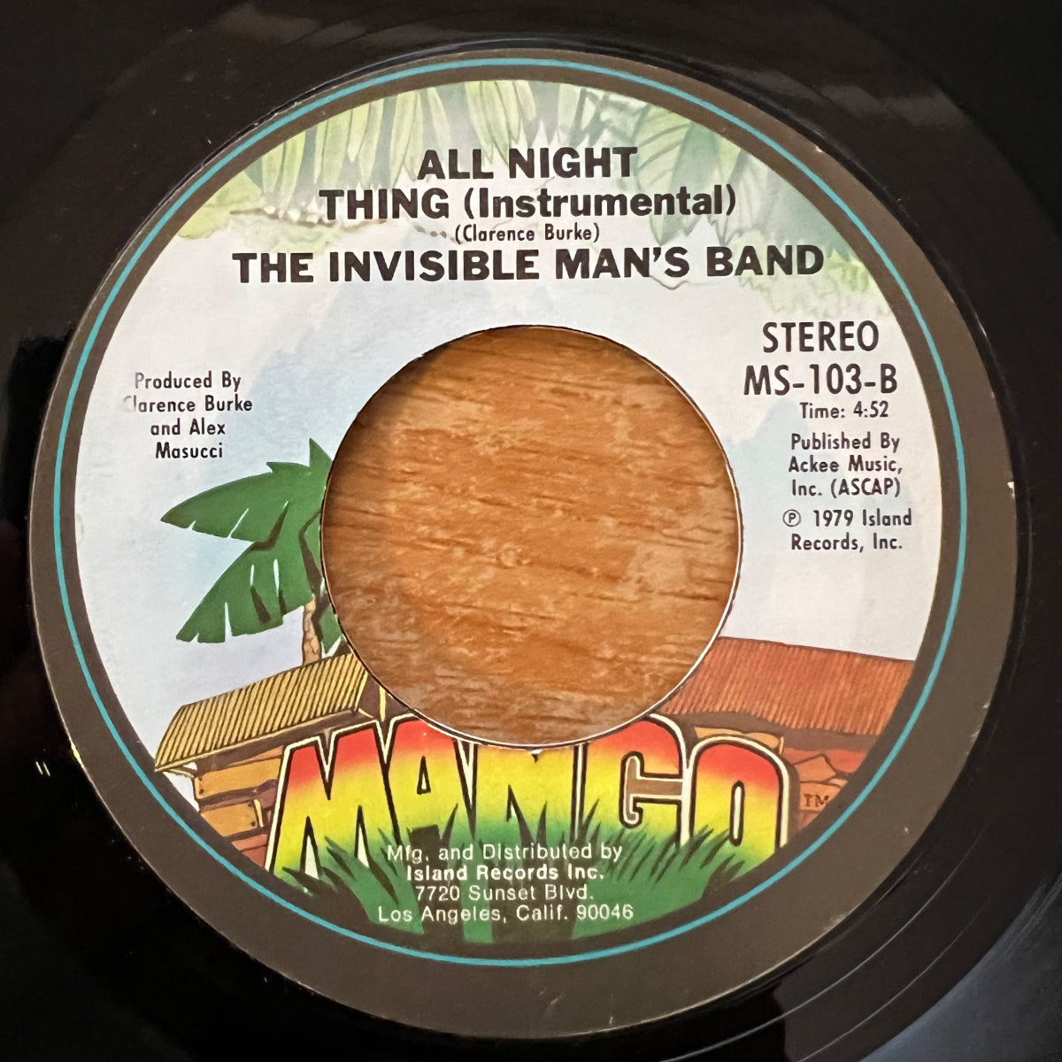 Invisible Man's Band - All Night Thing / 1. US-Press. 1979 - (M-/Neutral)
