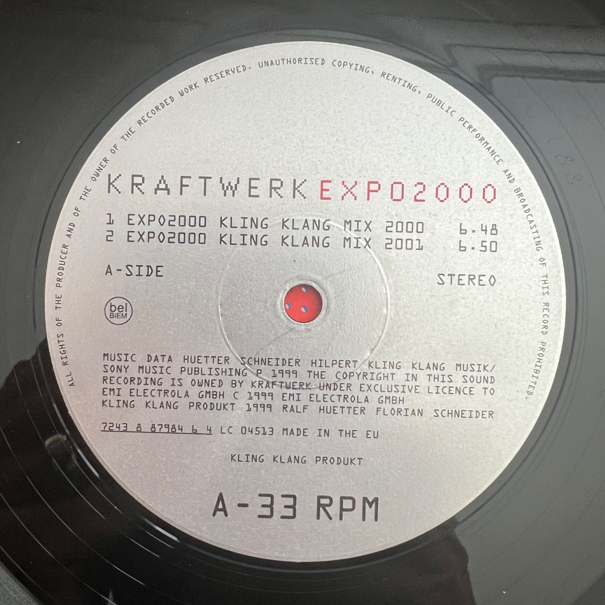 Kraftwerk - Expo2000 / 12" Maxi - 1. EU-Press. 1999 - (M-/VG++)