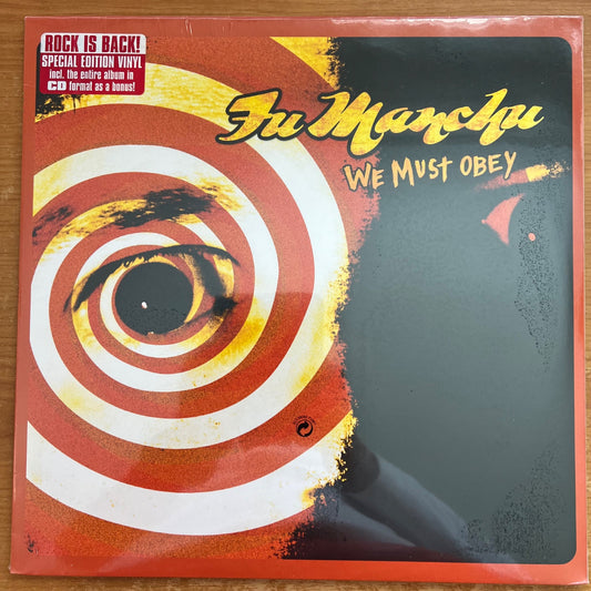 Fu Manchu - We Must Obey / 1. D-Press. 2007 incl. CD - (Mint &amp; Sealed)