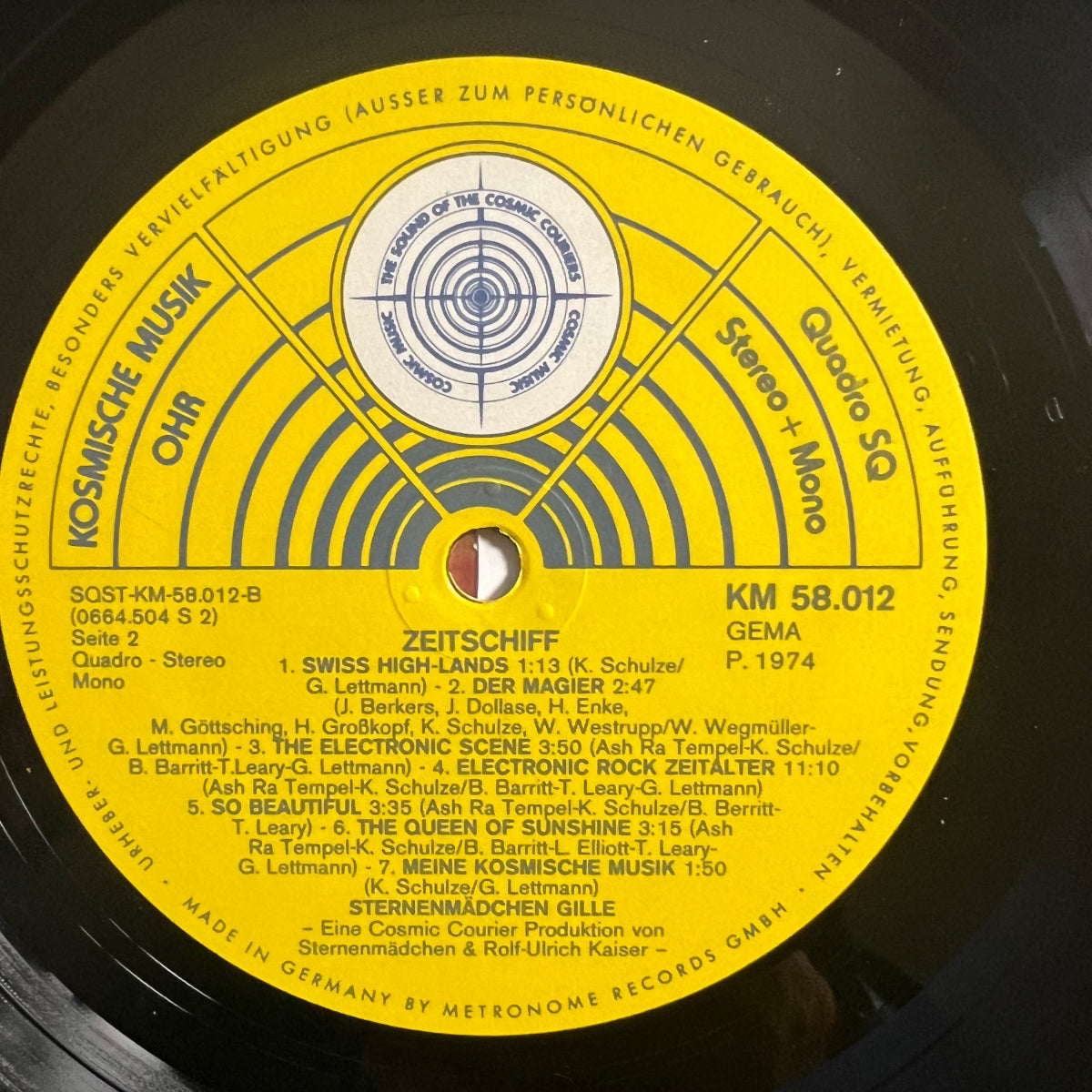 Sternenmädchen - Gilles Zeitschiff/ 1.D-Press. 1974 & Poster - (M-/M-)