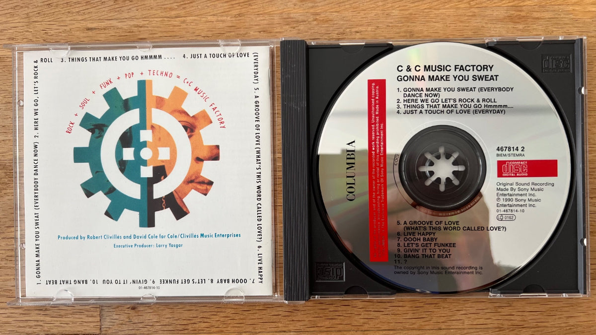 C+C Music Factory - Gonna Make You Sweat / CD - 1. EU 1990