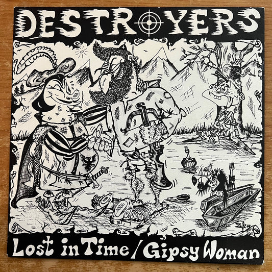 Destroyers - Lost In Time / 1. Swiss-Press. 1988 - (M-/VG++)