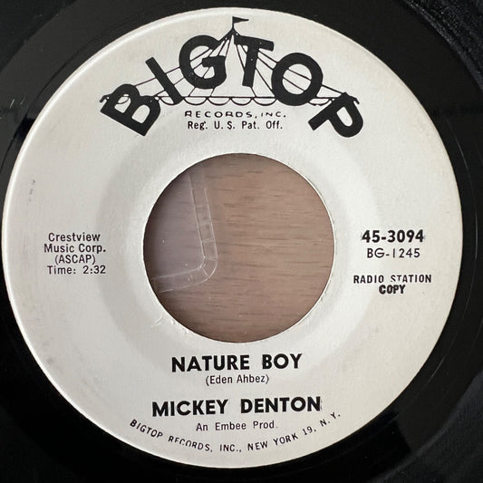 Mickey Denton - Nature Boy / US-Promo 1962 - (M-/Neutral)