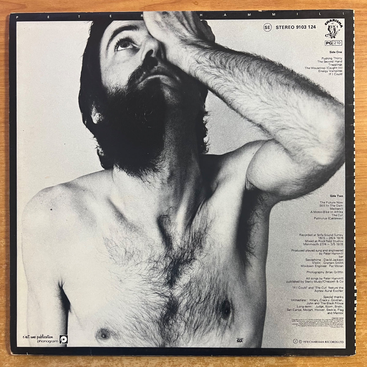 Peter Hammill - The Future Now / 1. France-Press. 1978 - (M-/VG++)