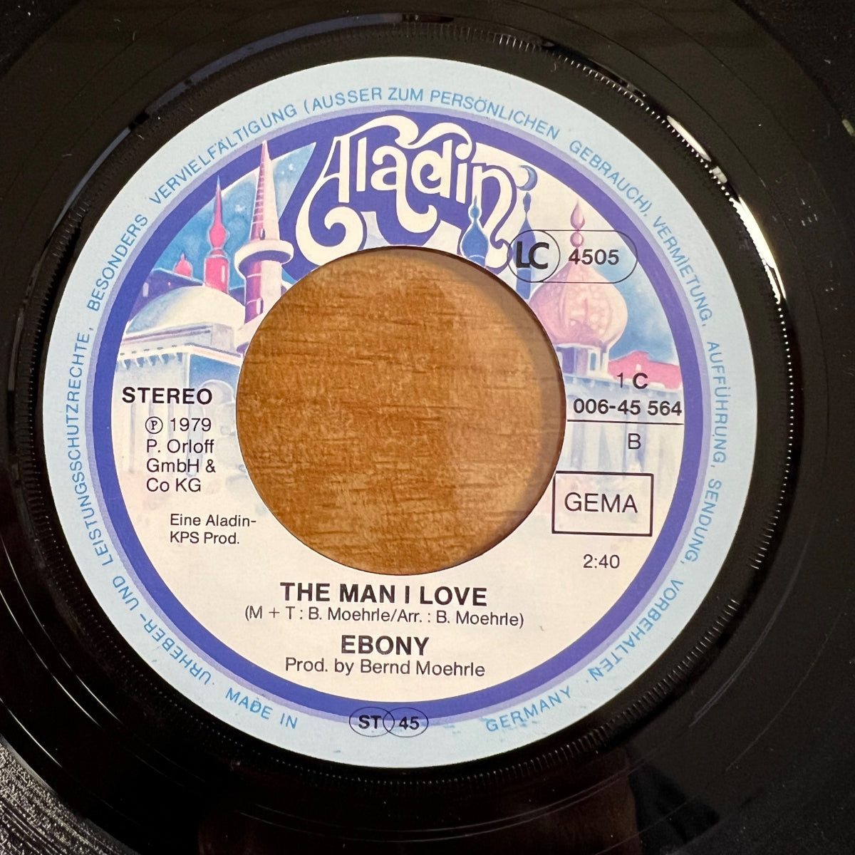 Ebony - The Locomotion / 1. D-Press. 1979 - (M-/VG++)
