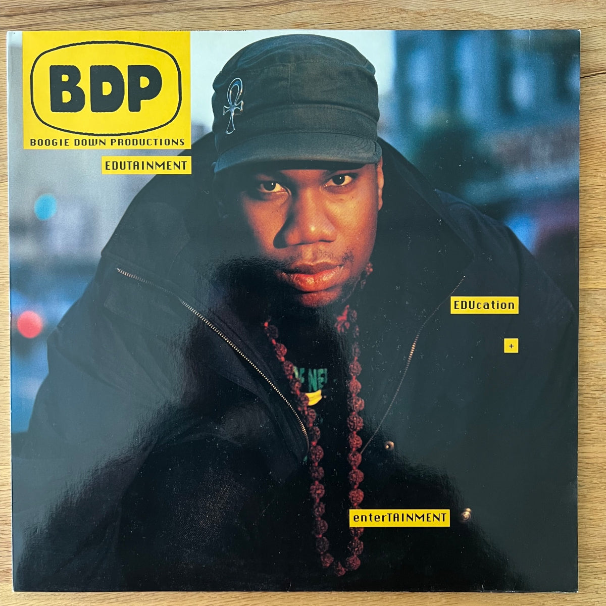 Boogie Down Productions -Edutainement / 1. D-Press. 1990 - (M-/M-)