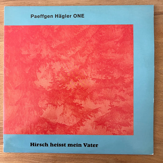 Paeffgen Häkle One - Hirsch Heisst Mein Vater / 1. Swiss-Press. 1989 - (VG++/VG++)
