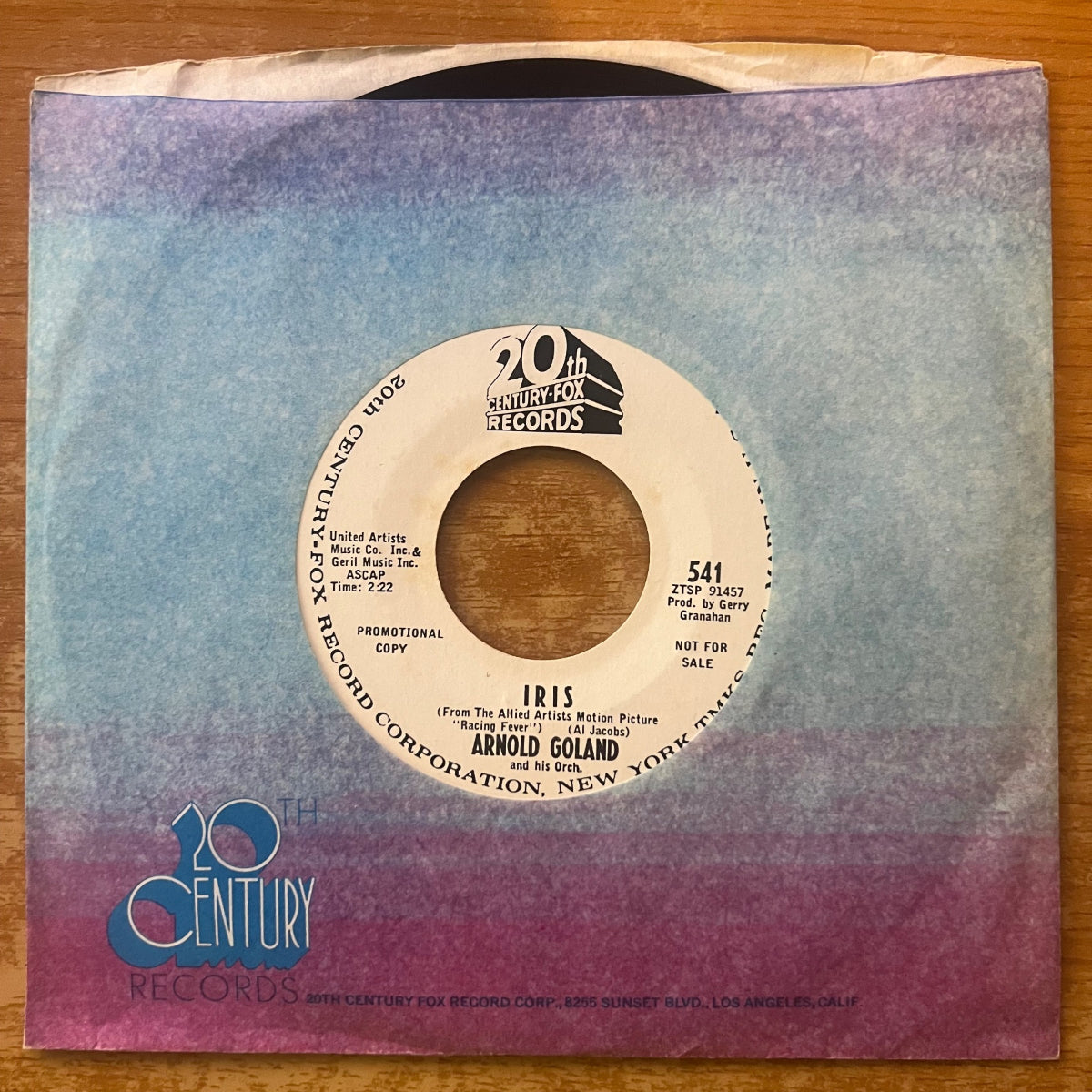 Gerry Granahan, Arnold Golan - Racing Fever (Soundtrack) / US-Promo 1964 - (VG++/Neutral)