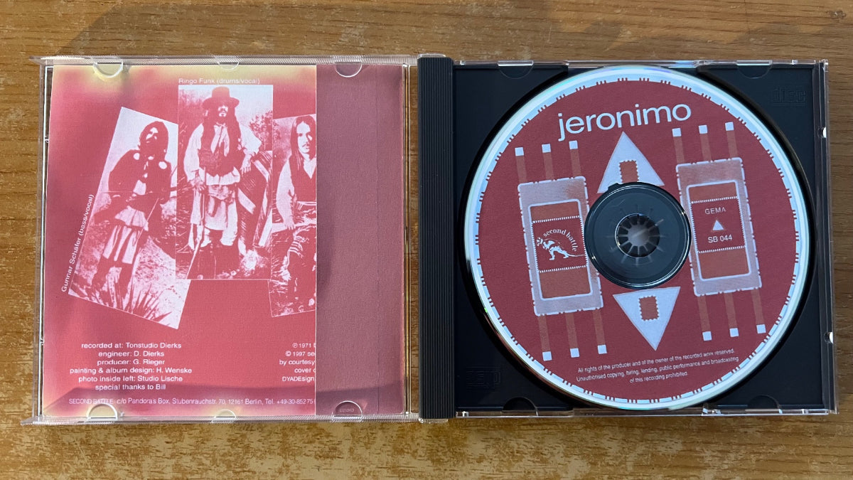 Jeronimo - Same / D-Press. 1997 - (M-/VG++)