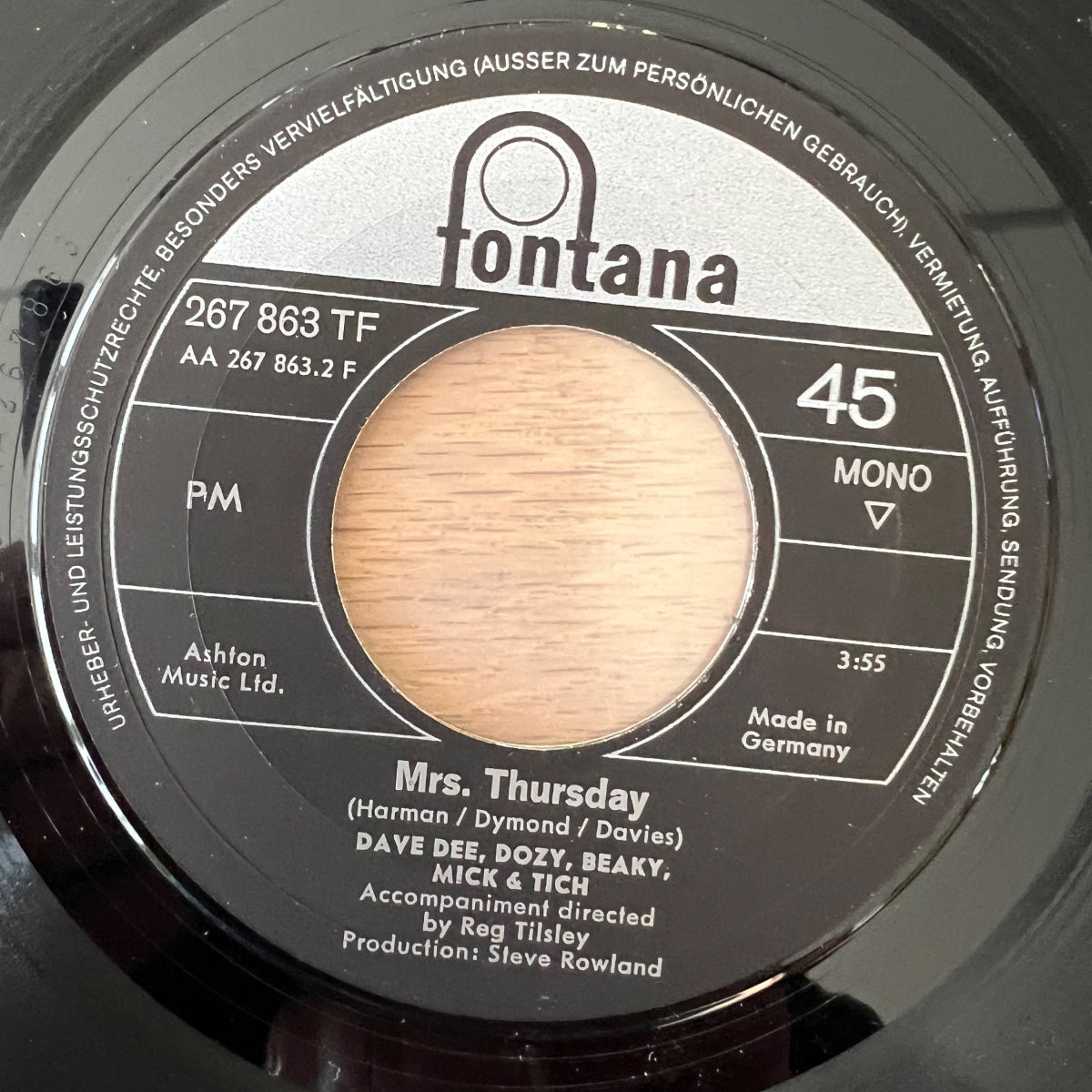 Dave Dee, Dozy, Beaky, Mick & Tich - Last Night In Soho / 1. D-Press. 1968 - (VG++/VG+)