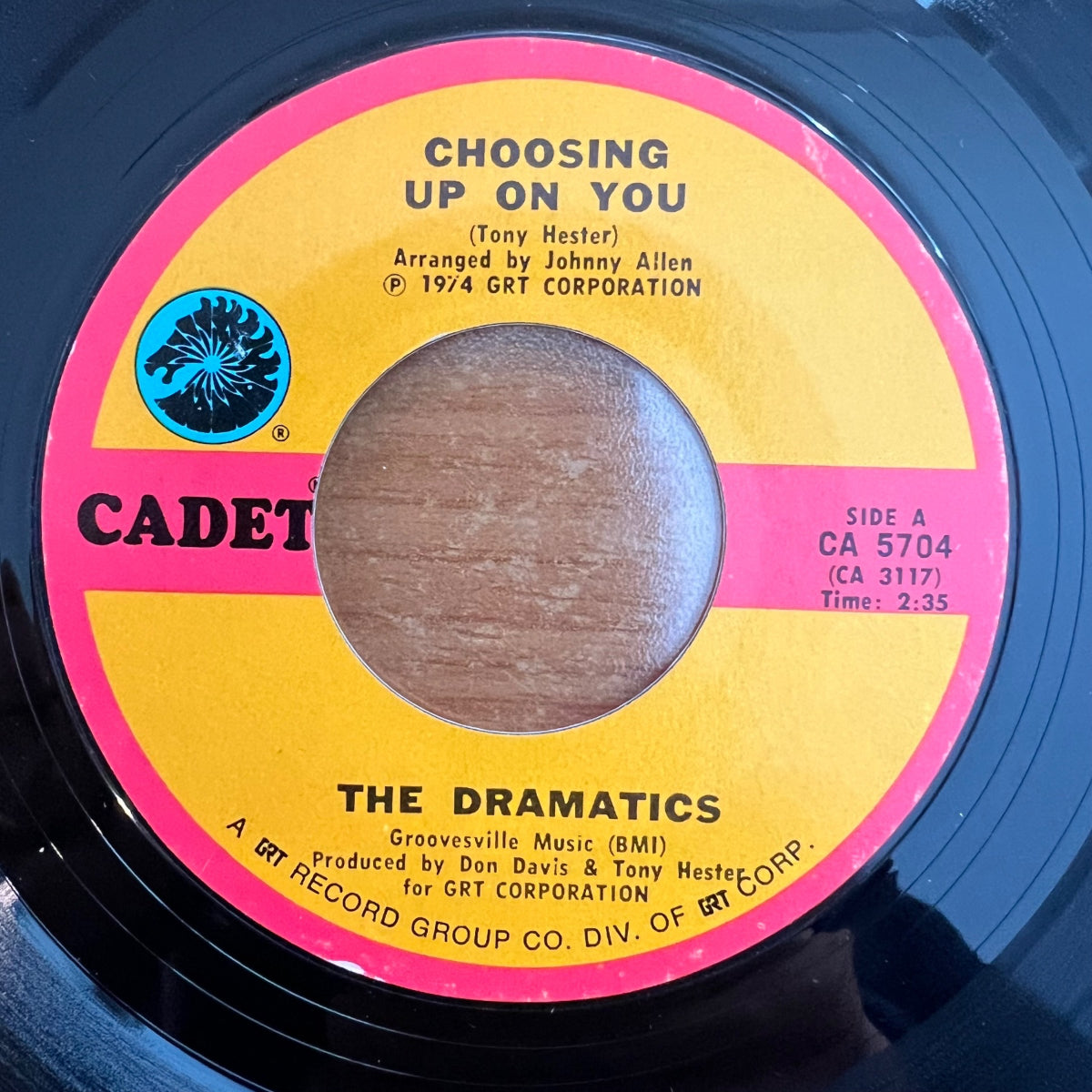 Dramatics - Choosing Up To You / 1. US-Press. 1974 - (M-/Neutral)
