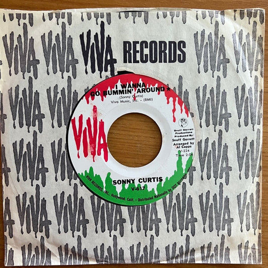 Sonny Curtis - I Wanna Go Bummin' Around / 1. US-Press. 1967 - (M-/VG+)