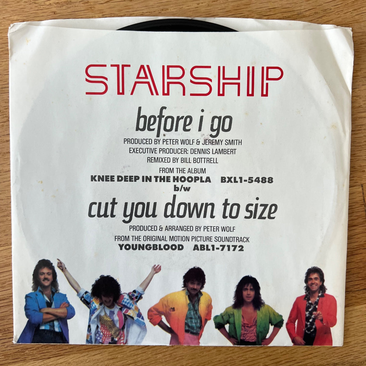 Starship - Before I Go / 1. US-Press. 1986 - (M-/VG+)