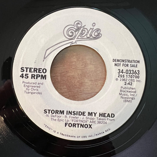 Fortnox - Storm Inside My Head / US-Promo 1982 - (M-/Neutral)