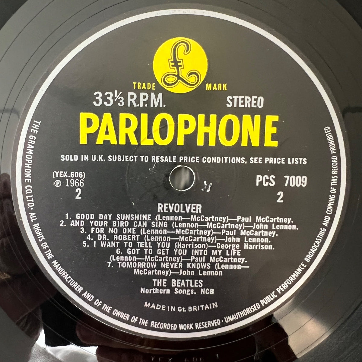 Beatles - Revolver / 1. UK-Press. 1966 - (M-/VG++)