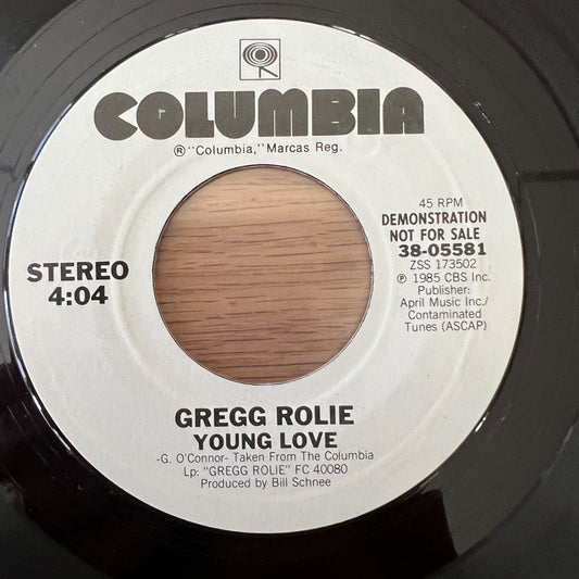 Gregg Rolle - Young Love / US-Promo 1985 - (M-/Neutral)