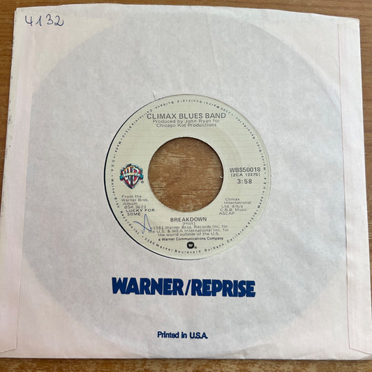 Climax Blues Band - Breakdown / 1. US-Press. 1981 (VG++/VG++)