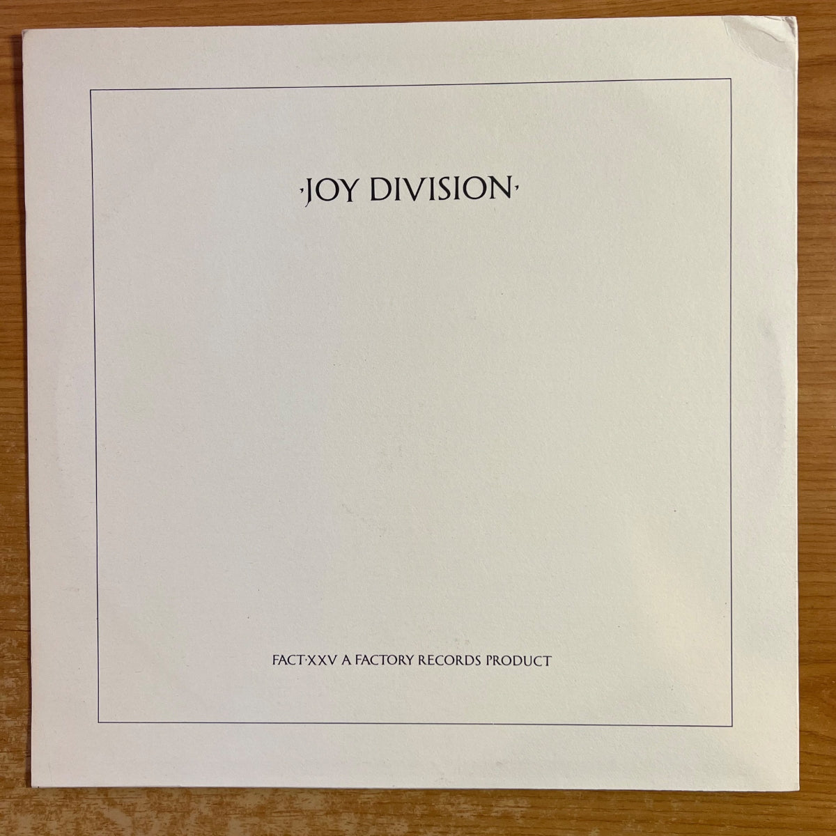 Joy Division - Closer / 1. UK-Press. 1980 - Rounded Corners - (VG++/VG++)