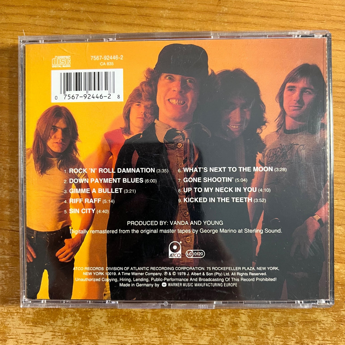 AC/DC - Powerade / CD - D-Press. 1994 - (M-/M-)