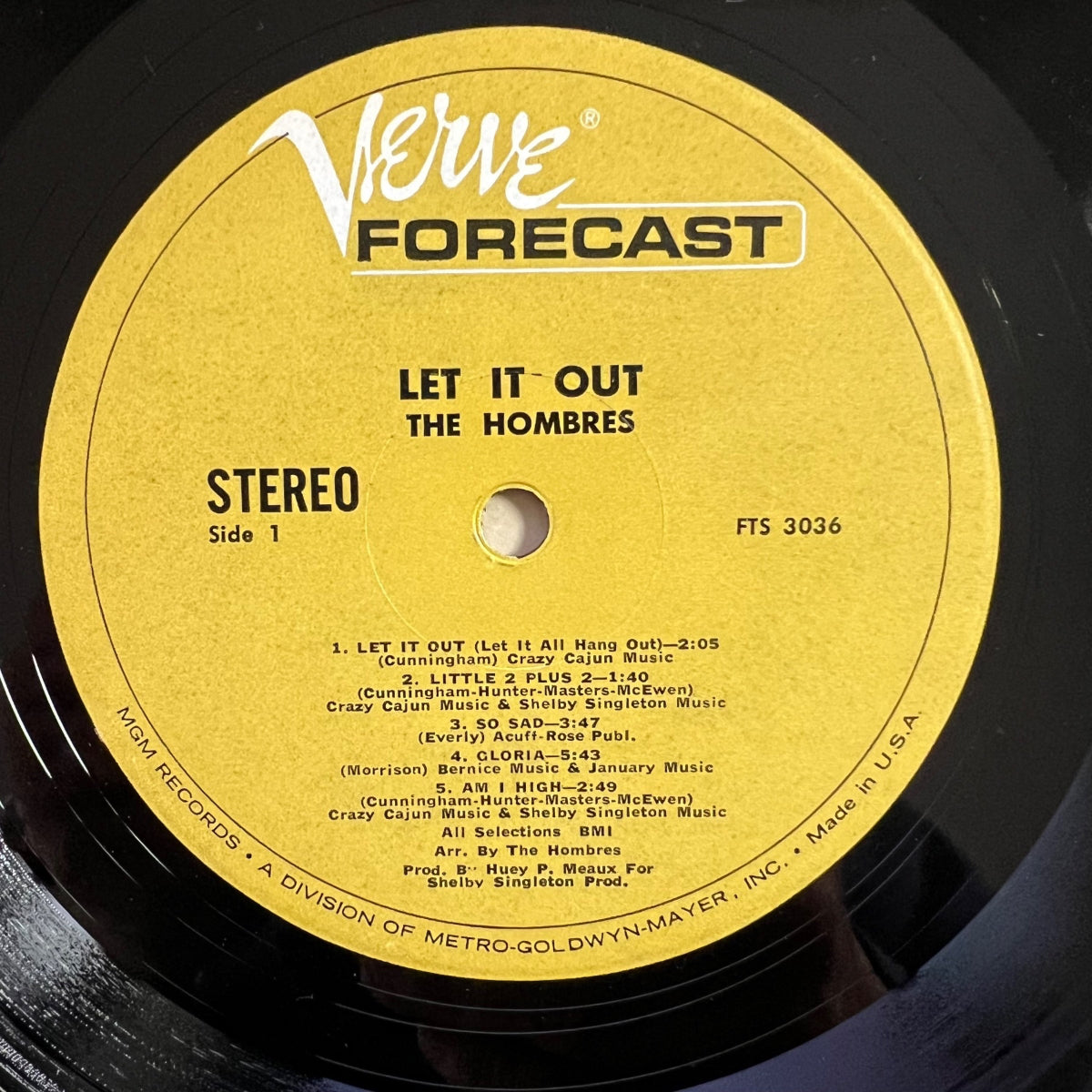 Hombres - Let It Out / 1. US-Press. 1968 - (M-/M-)